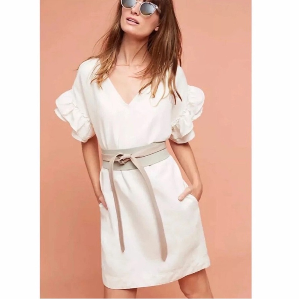 Mauve Linen Dress